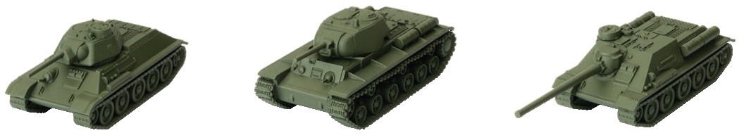 World of Tanks Expansion: Platoon WV1 Soviet (3ct)  