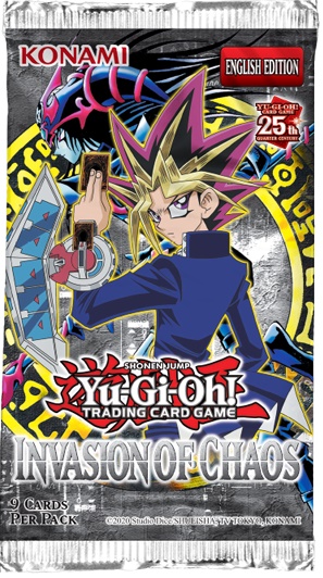 Yu-Gi-Oh! 25th Anniversary: Invasion Of Chaos: Booster Pack 