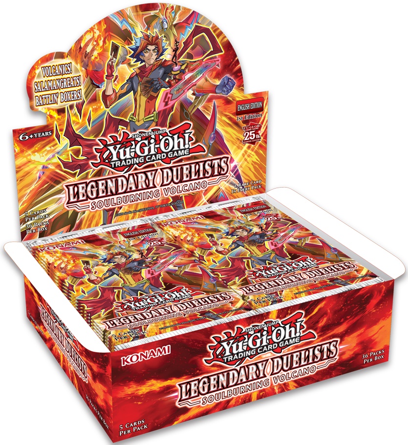 Yu-Gi-Oh!: Legendary Duelists: Soulburning Volcano: Booster Box 