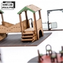 4Ground Miniatures: 28mm Home Land Apocalypse: Little Creek Playground - FGR28S-HLA-111 [5060486902613]