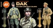 AK-Interactive 3G Figure Series: DAK Soldier Uniform Colors - AK-11628 [8435568310506]