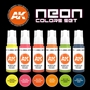 AK-Interactive 3G Series: Neon Color Set - AK-11610 [8435568307865]