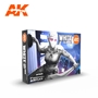 AK-Interactive 3G Series: White Colors Set - AK-11609 [8435568307919]