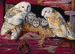 Cobble Hill Puzzles (1000): Barn Owls - 80052 [625012800525]