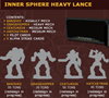 BattleTech: INNER SPHERE HEAVY LANCE - CAT35727 [850011819029]