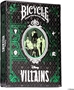 Bicycle Playing Cards: Disney Villains: Green - 10039960 [073854095829]-GRN