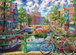 Cobble Hill Puzzles (1000): Amsterdam Canal - 80180 [625012801805]