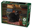 Cobble Hill Puzzles (1000): Library Cat  - 80124 [625012801249]