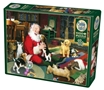 Cobble Hill Puzzles (1000): Santa's Playtime - 80125 [625012801256]