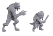 Critical Role Unpainted Minis: Chetney Pock O'Pea and Werewolf - 90411 [634482904114]
