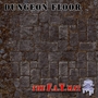 F.A.T. Mats: Cobbletown + Dungeon Floor 3×3' - [784008124752]