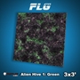 FLG Mats: Alien Hive- Green (3x3) - FLG Mats: Alien Hive- Green (3x3)