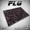 FLG Mats: Alien Hive- Orange (6x4) 