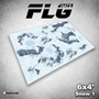 FLG Mats: Snow 1 (6x4) - FLG6X4SNOW1