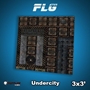 FLG Mats: Undercity (3x3) - FLG3X3UNDERCITY