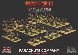Flames of War: British: Parachute Company [Plastic] - BFMBBX49 [9420020248465]