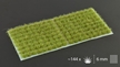 Gamers Grass: Dry Green Tuft: Small (6mm) - GSG-GG6-DGS GG6-DGS [738956787644]