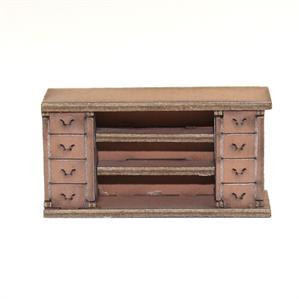 4Ground Miniatures: 28mm Furniture: Light Wood Straight Counter