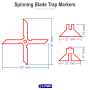 Litko: Spinning Blade Trap Markers (2) - GGA024