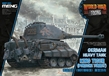 Meng: World War Toons: German Heavy Tank King Tiger (Porsche Turret) - MENG-WWT-003 [4897038558025]