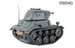 Meng: World War Toons: German Light Tank Panzer II - WWT-019 [4897038553488]