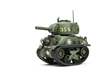 Meng: World War Toons: US Medium Tank M4A1 Sherman - MENG-WWT-002 [4897038558018]