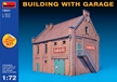 Miniart 1/72 Multi Colored Kit: Building with Garage - MA103036 [4820041103036]