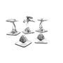 Monsterpocalypse: Destroyers: Martian Menace: Saucers, Power Pods and Hunter - PIP51014 [875582023613]
