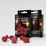 Q-Workshop: Dice Set: Classic Runic - Red and Blue - QWSSCLR2A [5907699494255]
