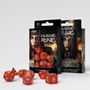 Q-Workshop: Dice Set: Classic Runic - Red and Yellow - QWSSCLR23 [5907699494248]