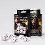 Q-Workshop: Dice Set: Classic Runic - White and Red - QWSSCLR26 [5907699494286]