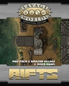 Rifts (Savage Worlds): Map Pack 3: Amazon Village & River Ruins 