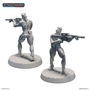 Starfinder Masterclass Miniatures: Android Hired Gun - PSF0043 [5901414676100]