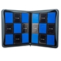 Ultra Pro: Vivid Deluxe 9-Pocket Zippered PRO-Binder: Blue - ULT15934 [074427159351]