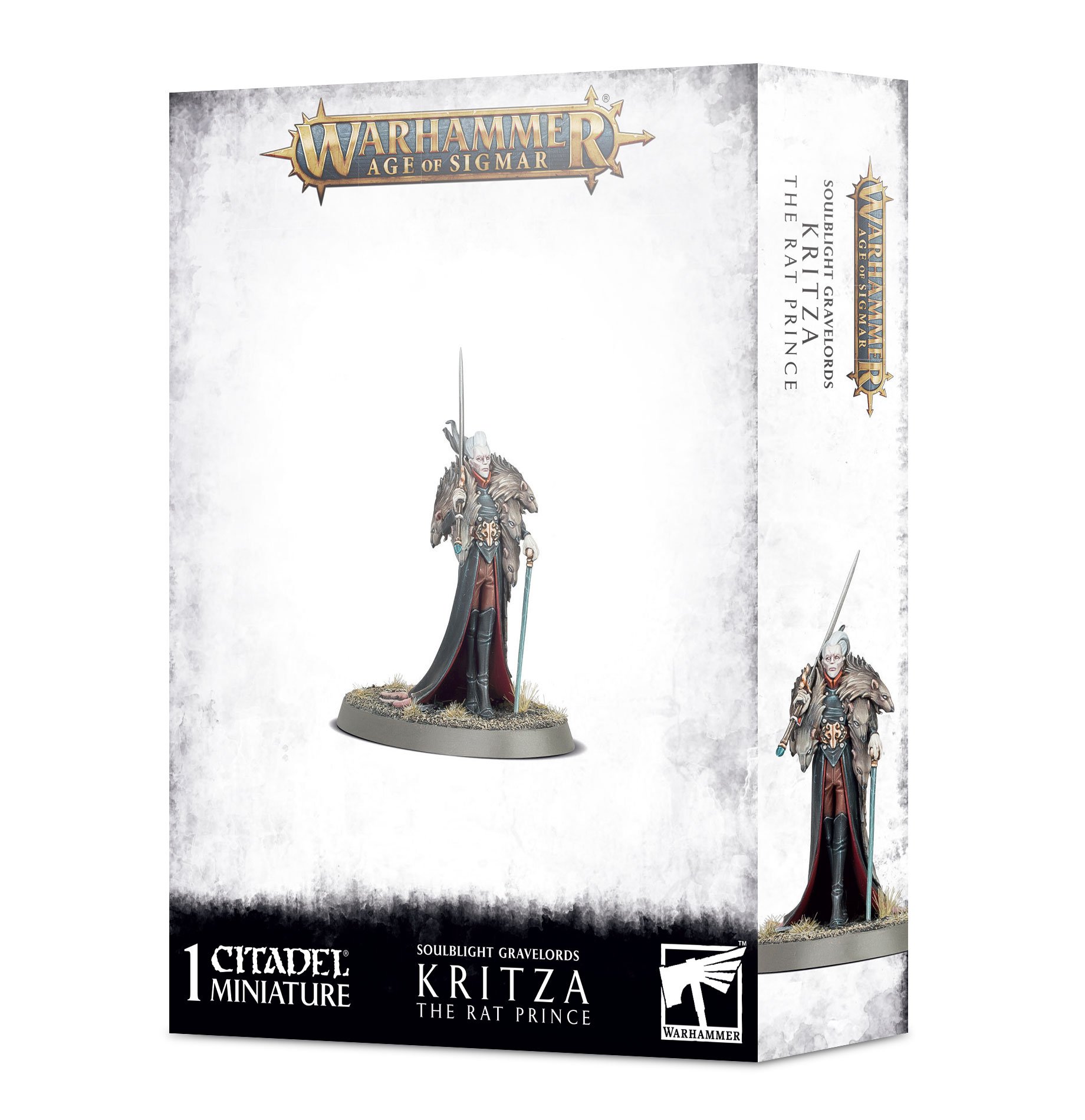 Warhammer Age Of Sigmar: Soulblight Gravelords: Kritza - The Rat Prince 
