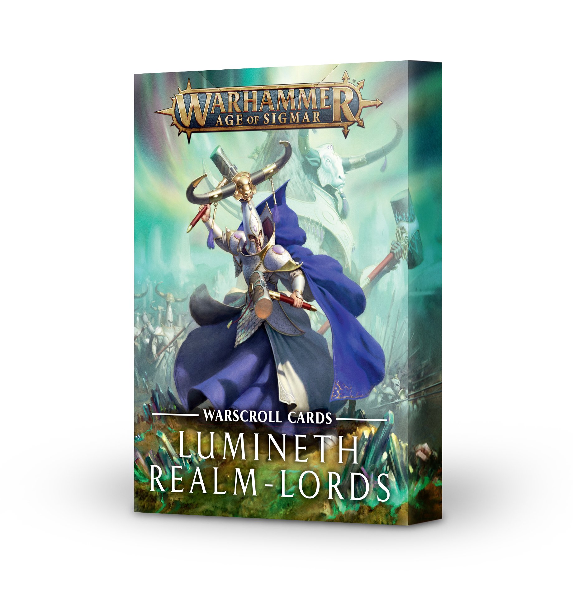 Warhammer Age of Sigmar: Warscroll Cards: Lumineth Realm-lords (First Wave 2020) [SALE] 