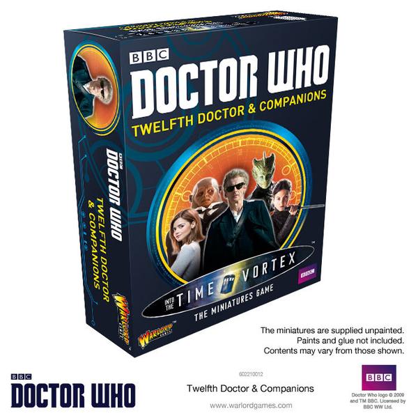 Doctor Who Miniatures: Twelfth Doctor and Companions Set 