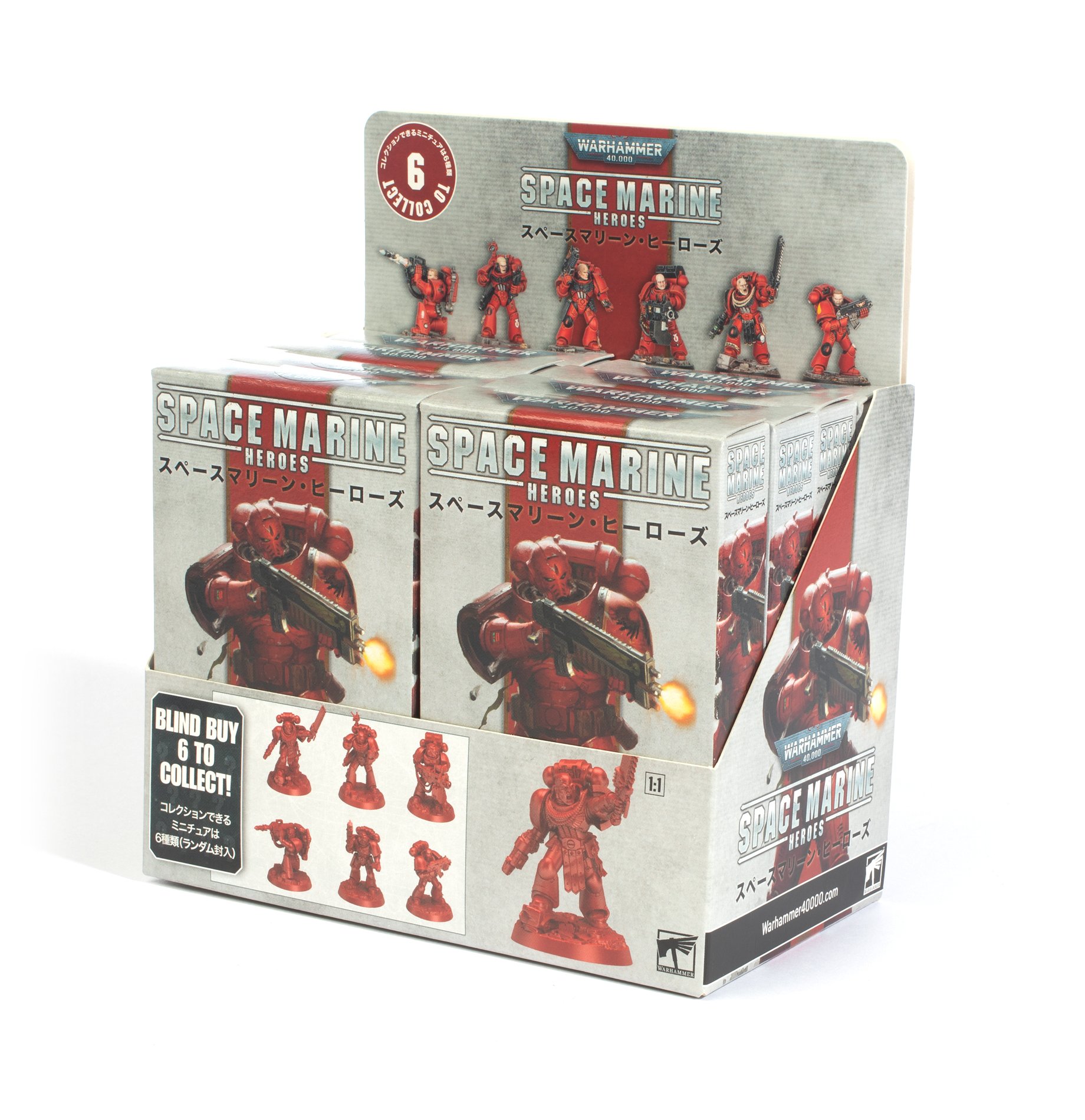 Warhammer 40,000: Space Marine Heroes 2022: Blood Angels Collection One: Booster Box 