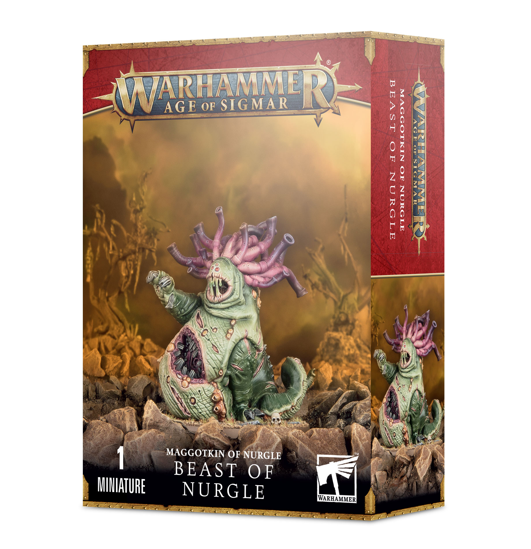 Warhammer 40,000/ Age Of Sigmar: Daemons of Nurgle: Beast of Nurgle 