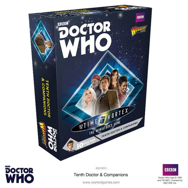 Doctor Who Miniatures: Tenth Doctor and Companions Set 