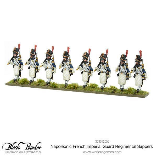 Black Powder Napoleonic Wars: Napoleonic French Imperial Guard Regimental Sappers 