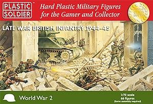 Plastic Soldier Company: 1/72 British: Late War Infantry 1944-45 