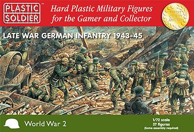 Plastic Soldier Company: 1/72 German: Late War Infantry 1943-45 