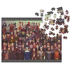 1000 PC Puzzle: Dragon Age - Cast Of Thousands 