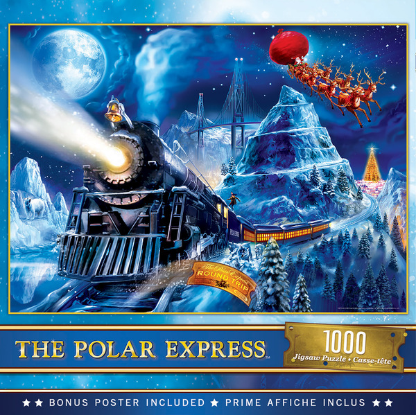 1000 Piece Puzzle: Polar Express - Race to the Pole 