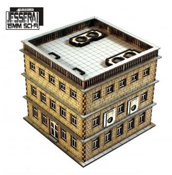 4Ground Miniatures: 15mm: Jesserai: District XXII Hab Block 2 