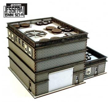 4Ground Miniatures: 15mm: Jesserai: District XXII Power Plant 