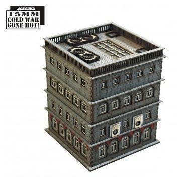4Ground Miniatures: 15mm: Cold War Gone Hot!: Tenement Block 3 