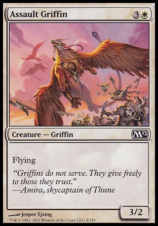 Magic: 2012 Core Set 008: Assault Griffin 