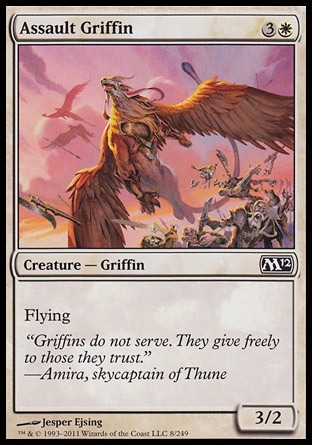 MTG: 2012 Core Set 008: Assault Griffin 